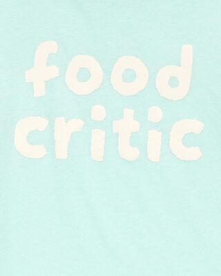 Product image 2 of Toddler Food Critic Graphic Tee