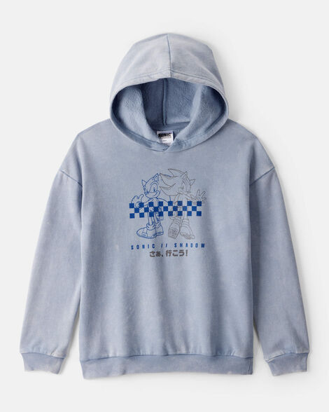 Boys Sonic the Hedgehog™ Long-Sleeve Pullover Hoodie - Blue