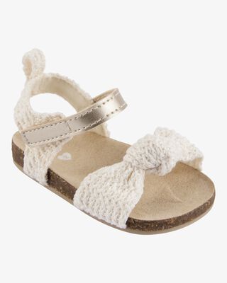 Product image 1 of Baby Crochet Sandal - Gold