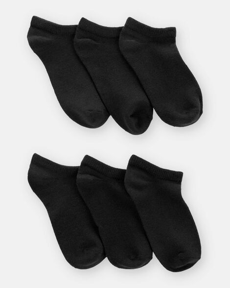 kid 6-pack no show socks
