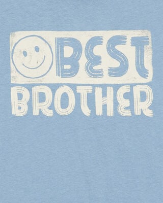 Product image 2 of Kid Best Brother Short-Sleeve Graphic Tee - Blue