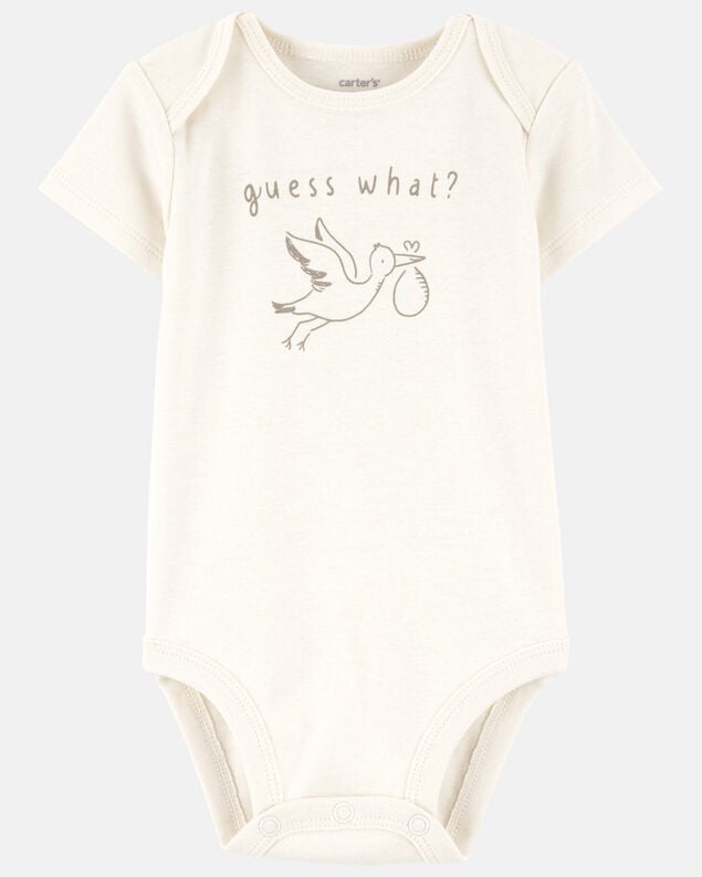 Product image 1 of Baby Stork Announcement Bodysuit