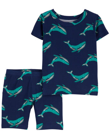 Toddler 2-Piece Whale PurelySoft Pajamas