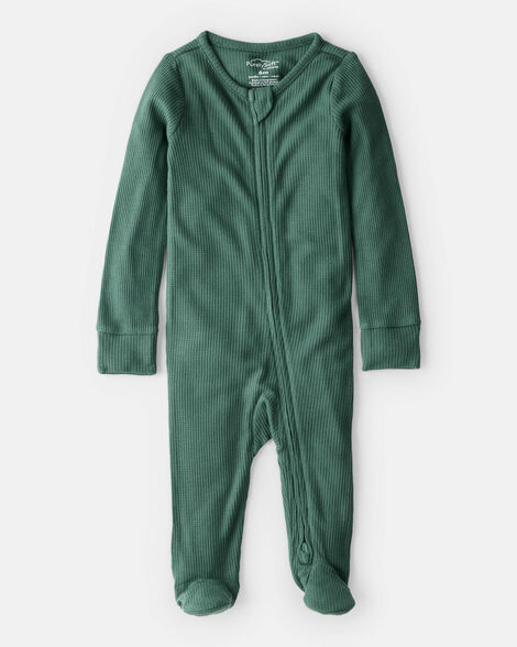 Solid Color Infant Pajamas