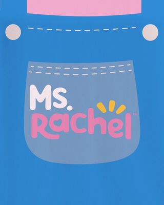 Product image 2 of Toddler Ms. Rachel Short Sleeve Graphic Tee - Pink/Blue