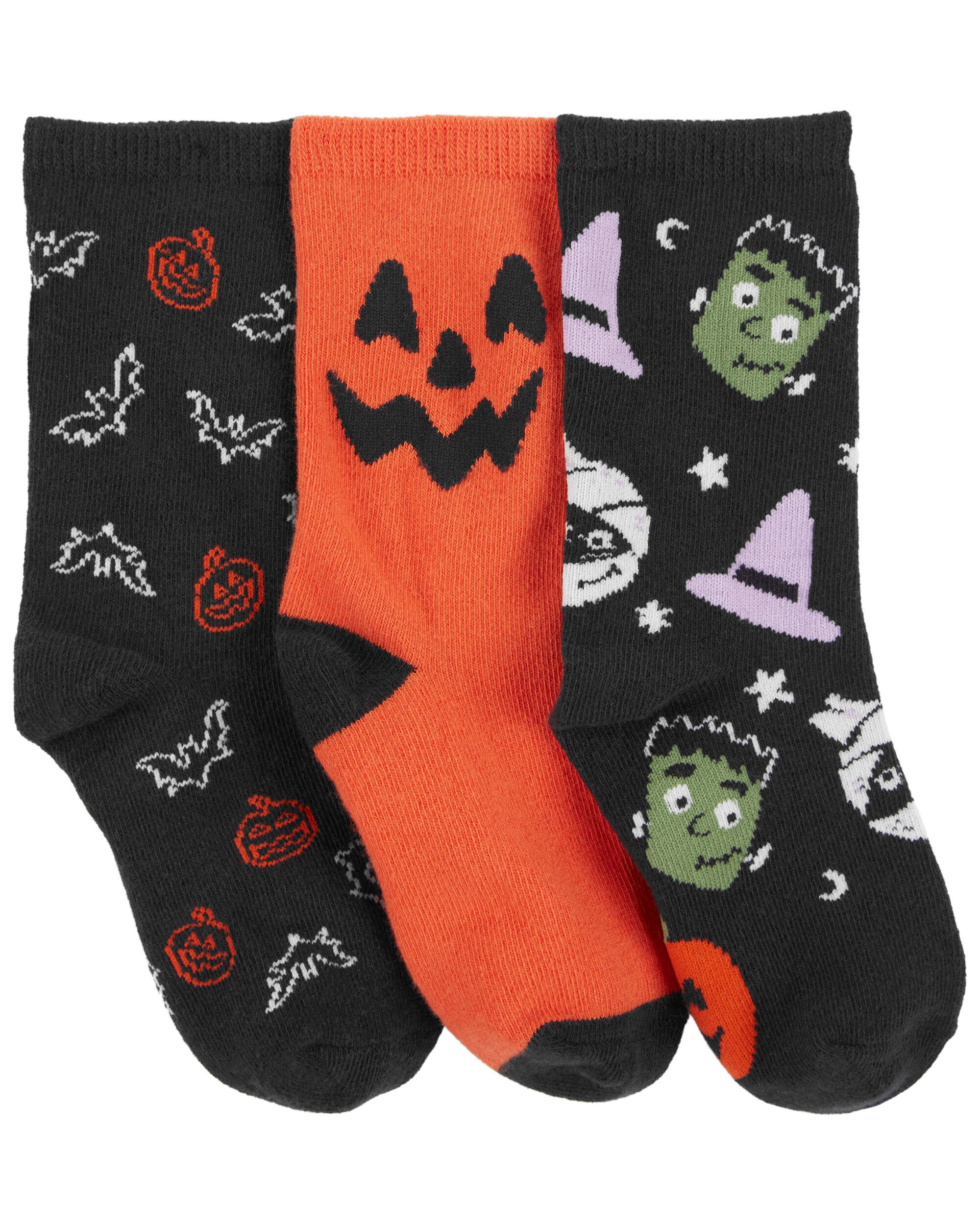 Kid 3-Pack Halloween Socks - Carter's | Carter's