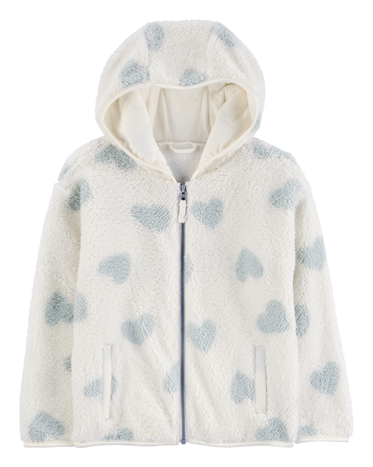 Kid Heart Sherpa Zip Jacket - Carter's | Carter's