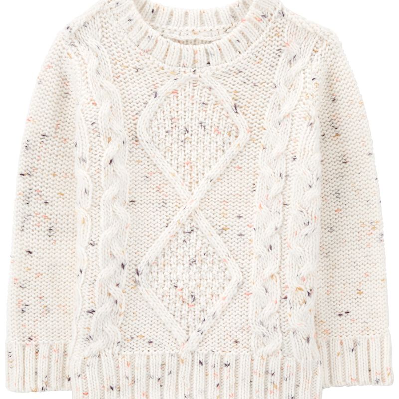 Cream, Multi Baby Confetti Sweater | carters.com