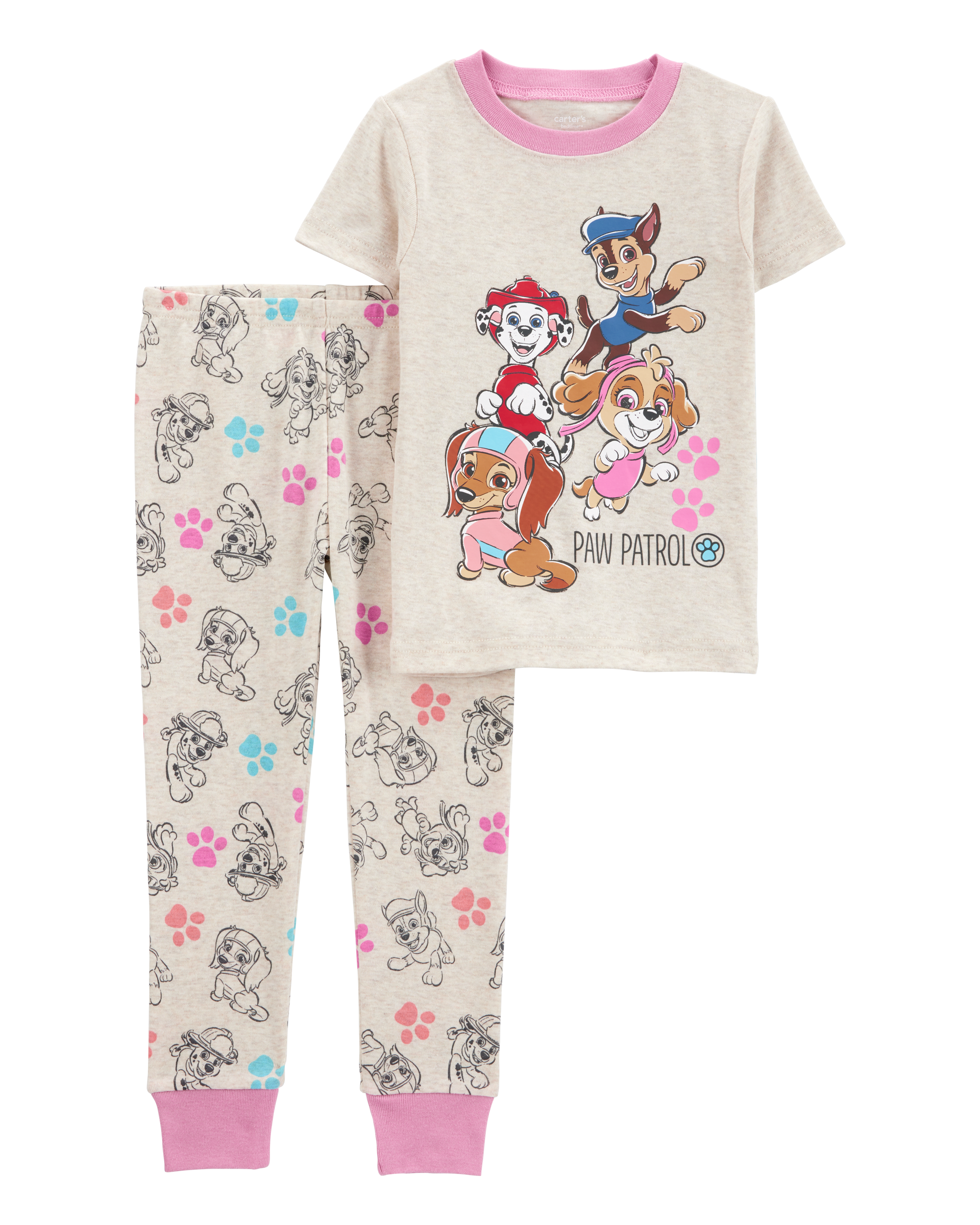 Toddler PAW Patrol Snug Fit Cotton 2-Piece Pajamas