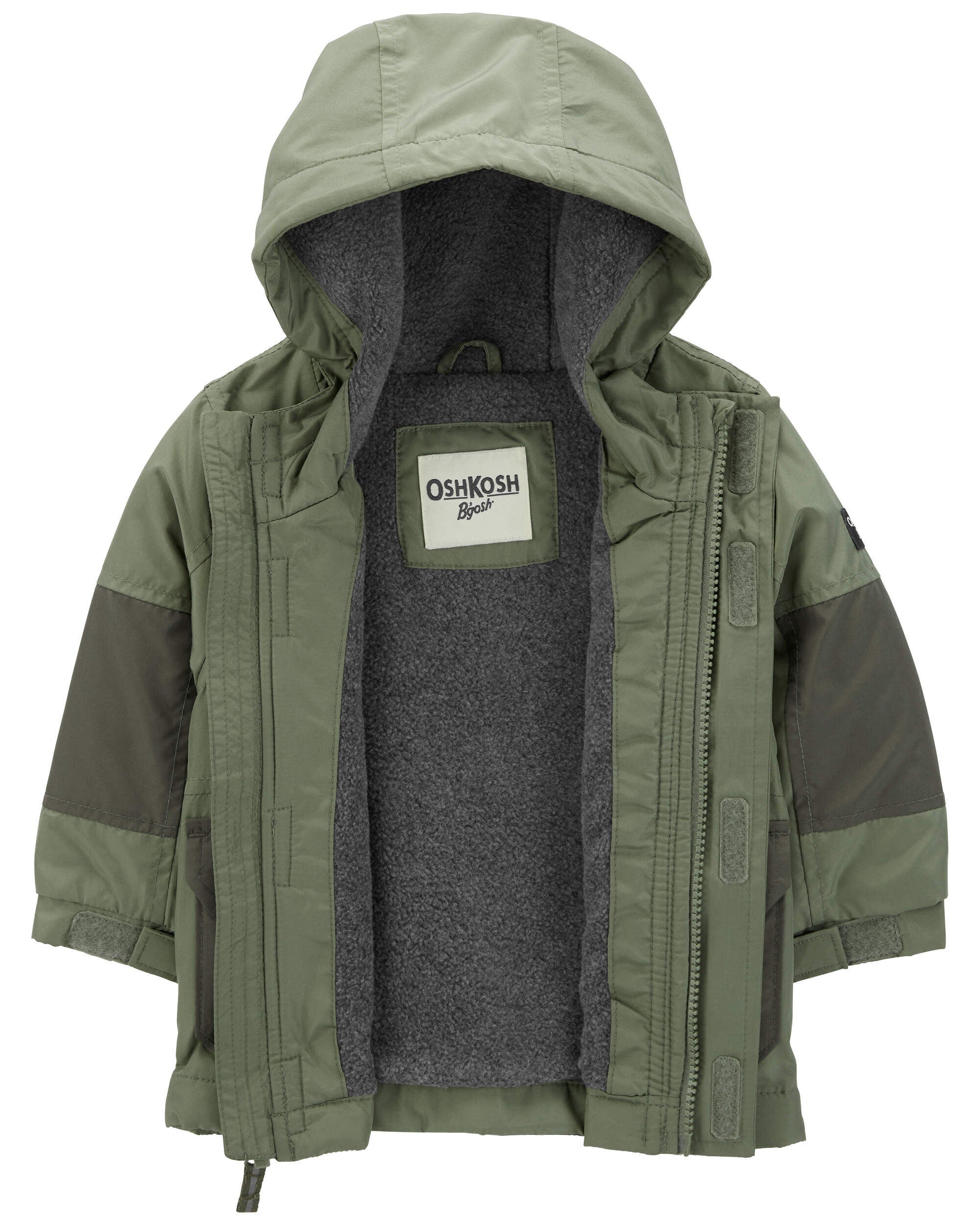 Oshkosh fleece lined jacket sales