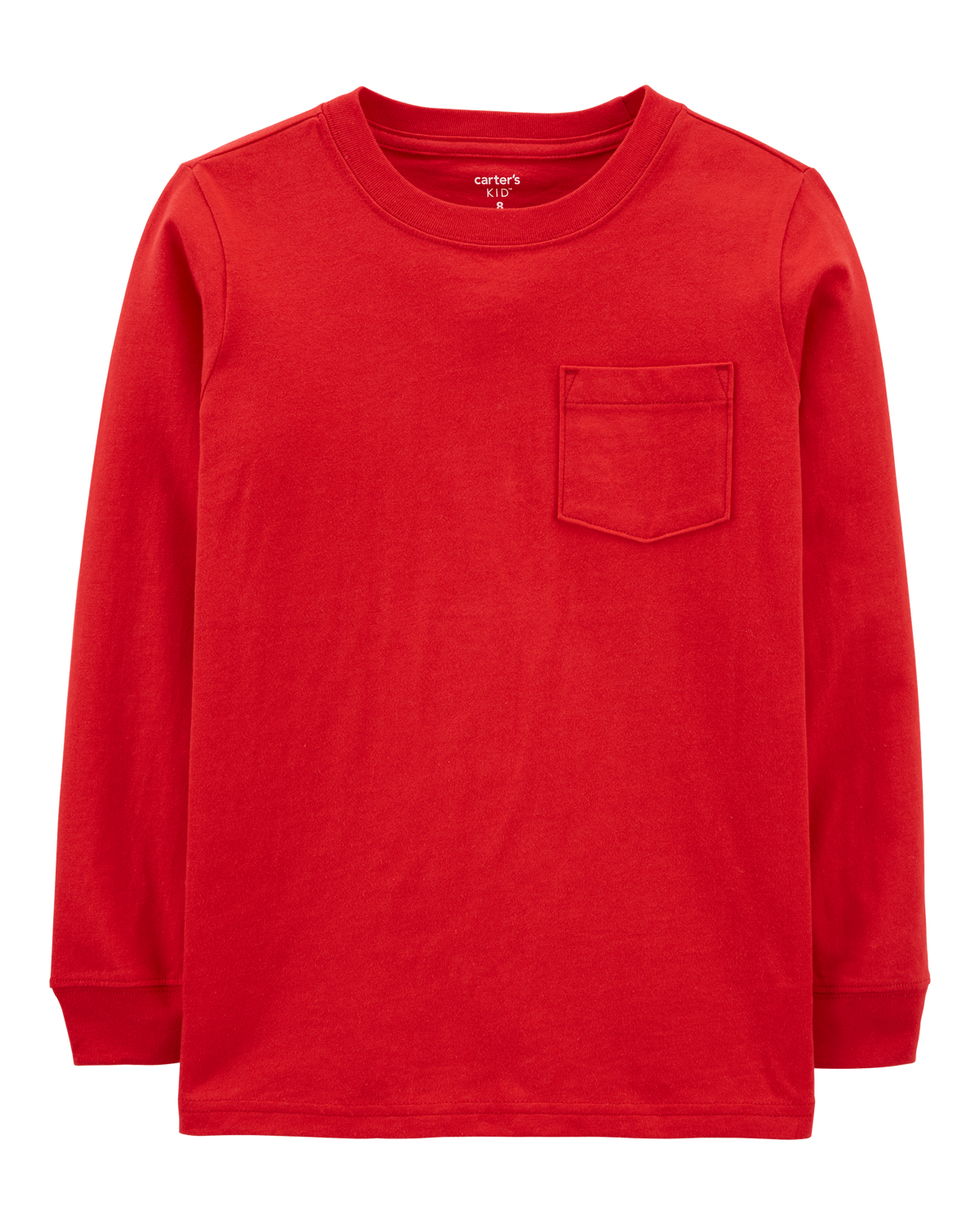 Kid Long-Sleeve Pocket Tee - Carter's | Carter's