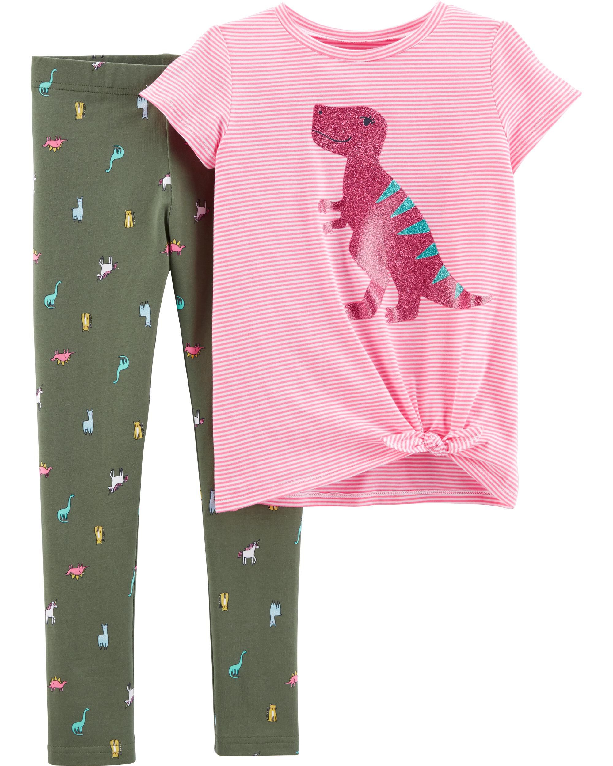carters dinosaur leggings