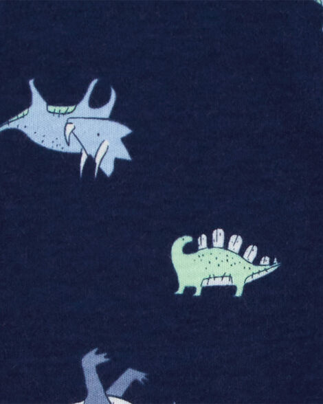  Product image 2 of Baby Dinosaur 2-Way Zip Cotton Sleep & Play Pajamas