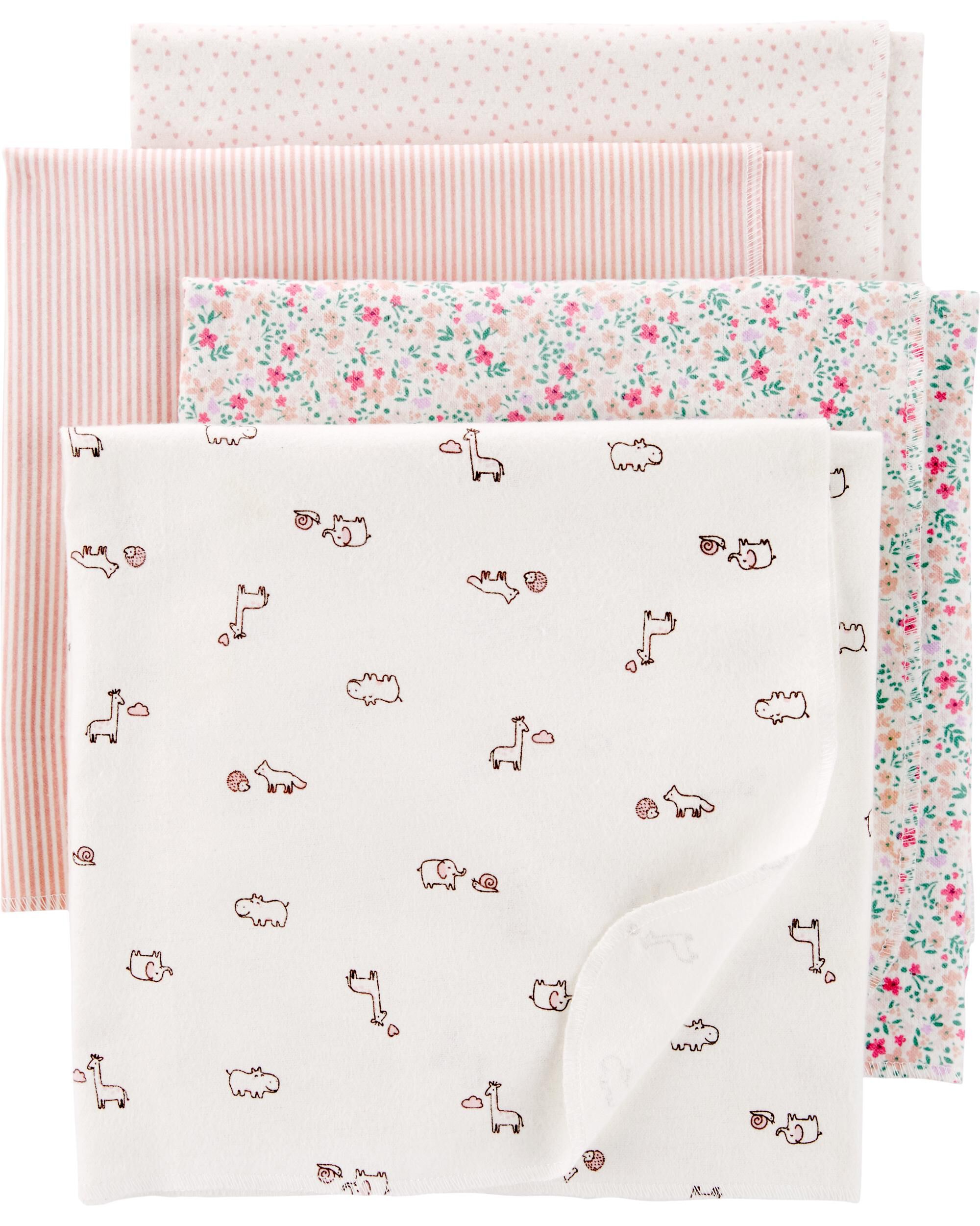 carters baby girl receiving blankets