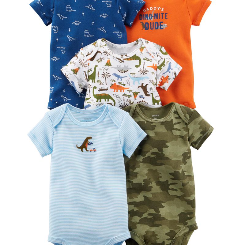 5-Pack Short-Sleeve Original Bodysuits | carters.com