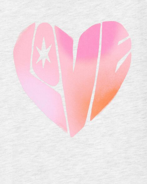  Product image 2 of Kid Love Short-Sleeve Graphic Tee - Grey