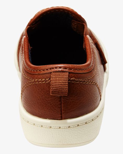  Product image 3 of Toddler Faux Leather Casual Sneakers