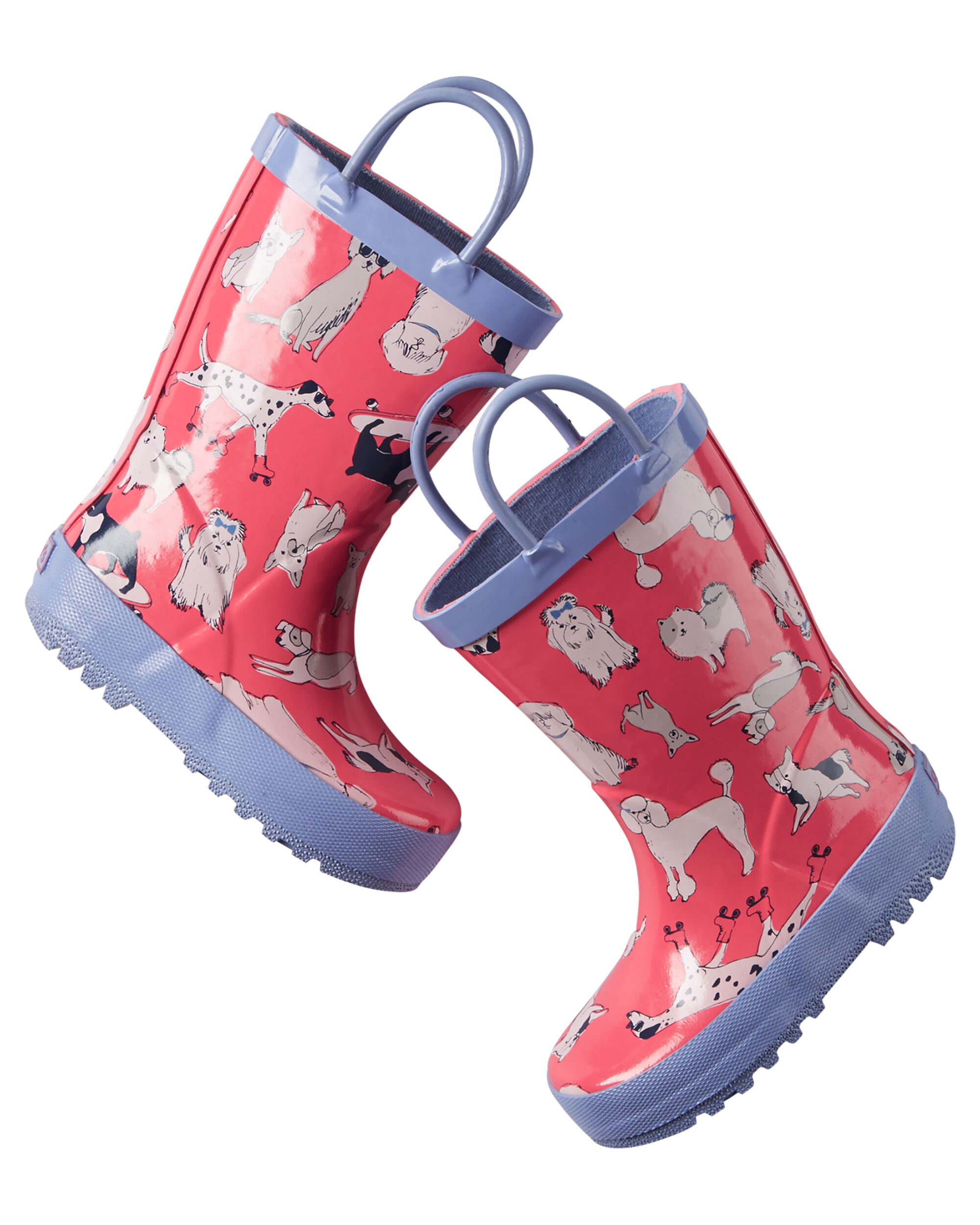dog print boots