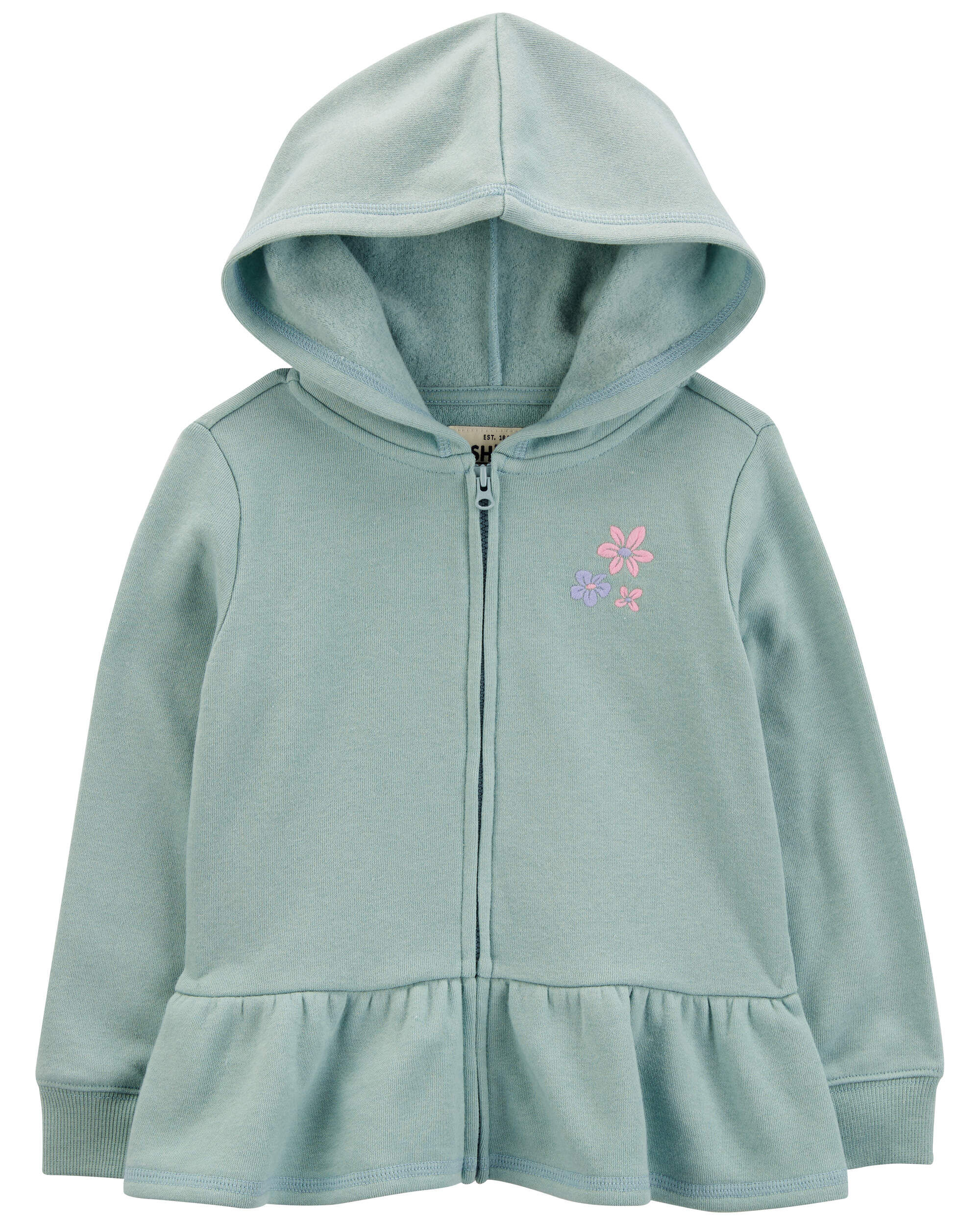 Toddler Embroidered Peplum Jacket - OshKosh | Carter's