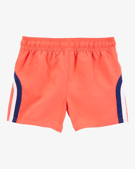 Toddler Striped Swim Trunks