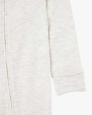 Product image 2 of Baby Solid 2-Way Zip PurelySoft Sleep & Play Pajamas - Grey