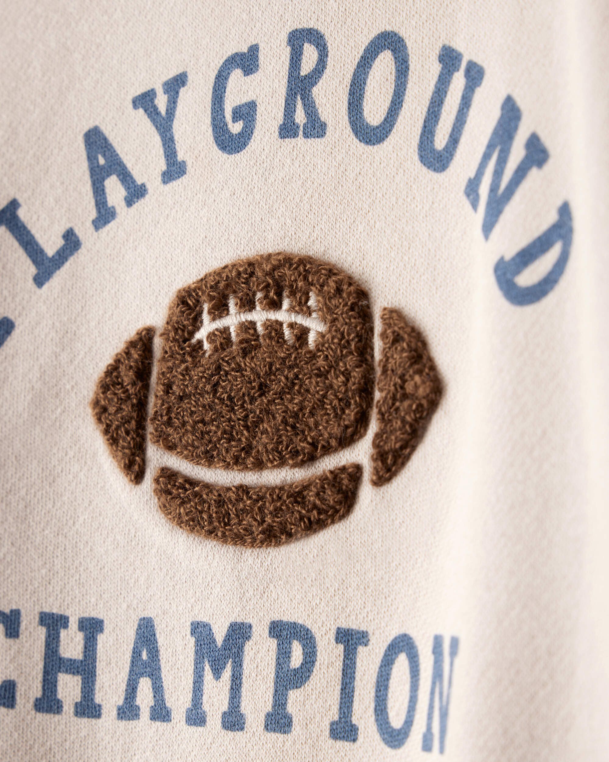 Toddler Boy Football Long-Sleeve Tee & Pant Set