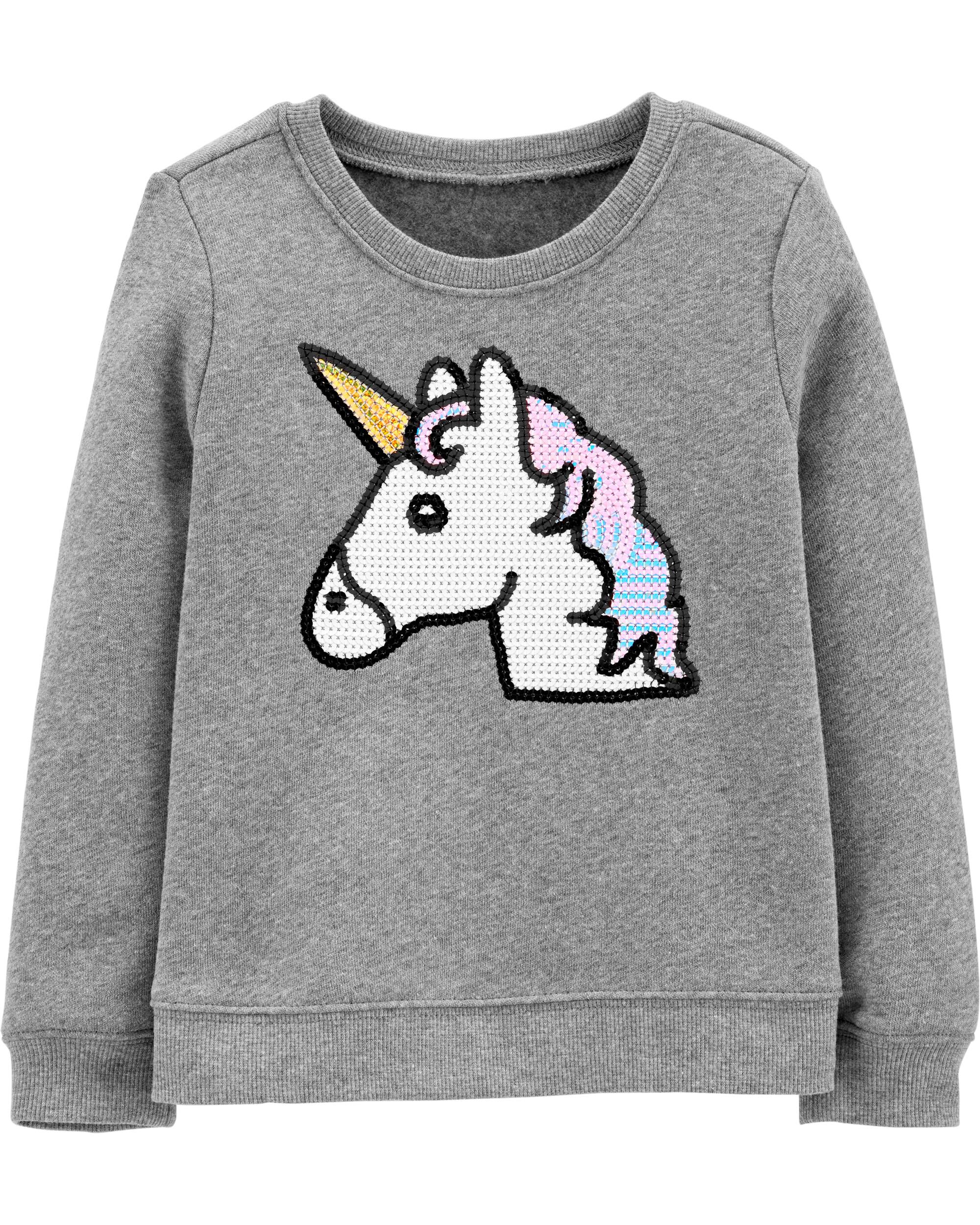 carter's unicorn sweater
