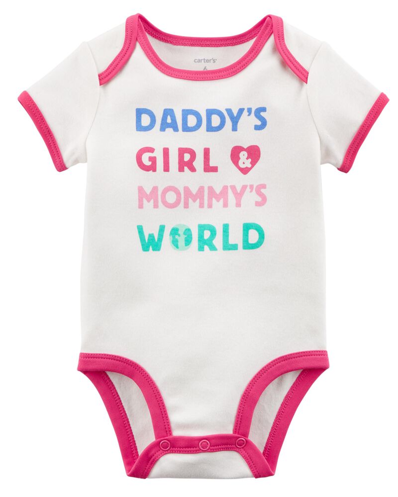 Daddy S Girl Mommy S World Collectible Bodysuit Carters Com