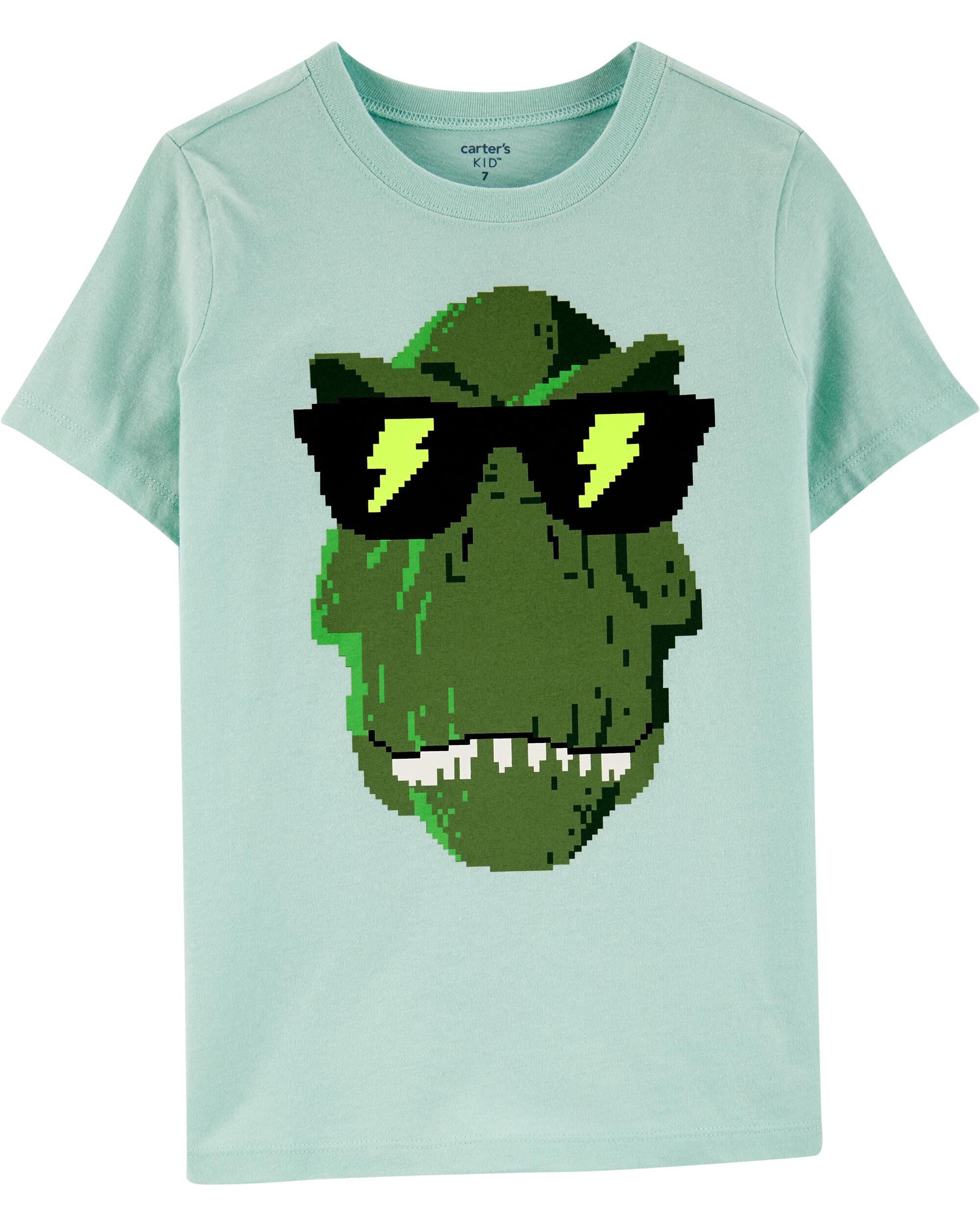 *CLEARANCE* Video Game Dinosaur Jersey Tee