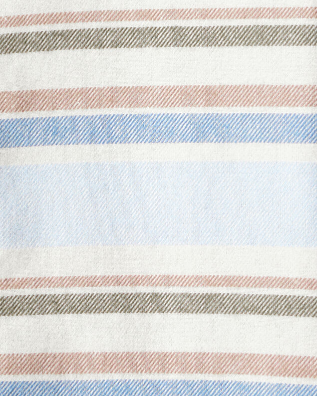Product image 2 of Toddler Boy Striped Cotton Long-Sleeve Button-Down Shirt