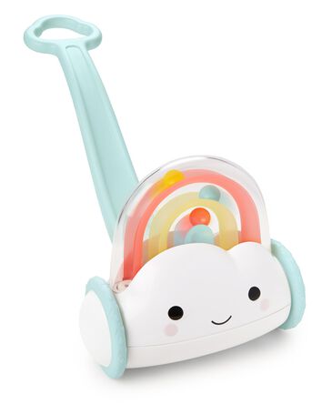 Silver Lining Cloud Rainbow Push Toy