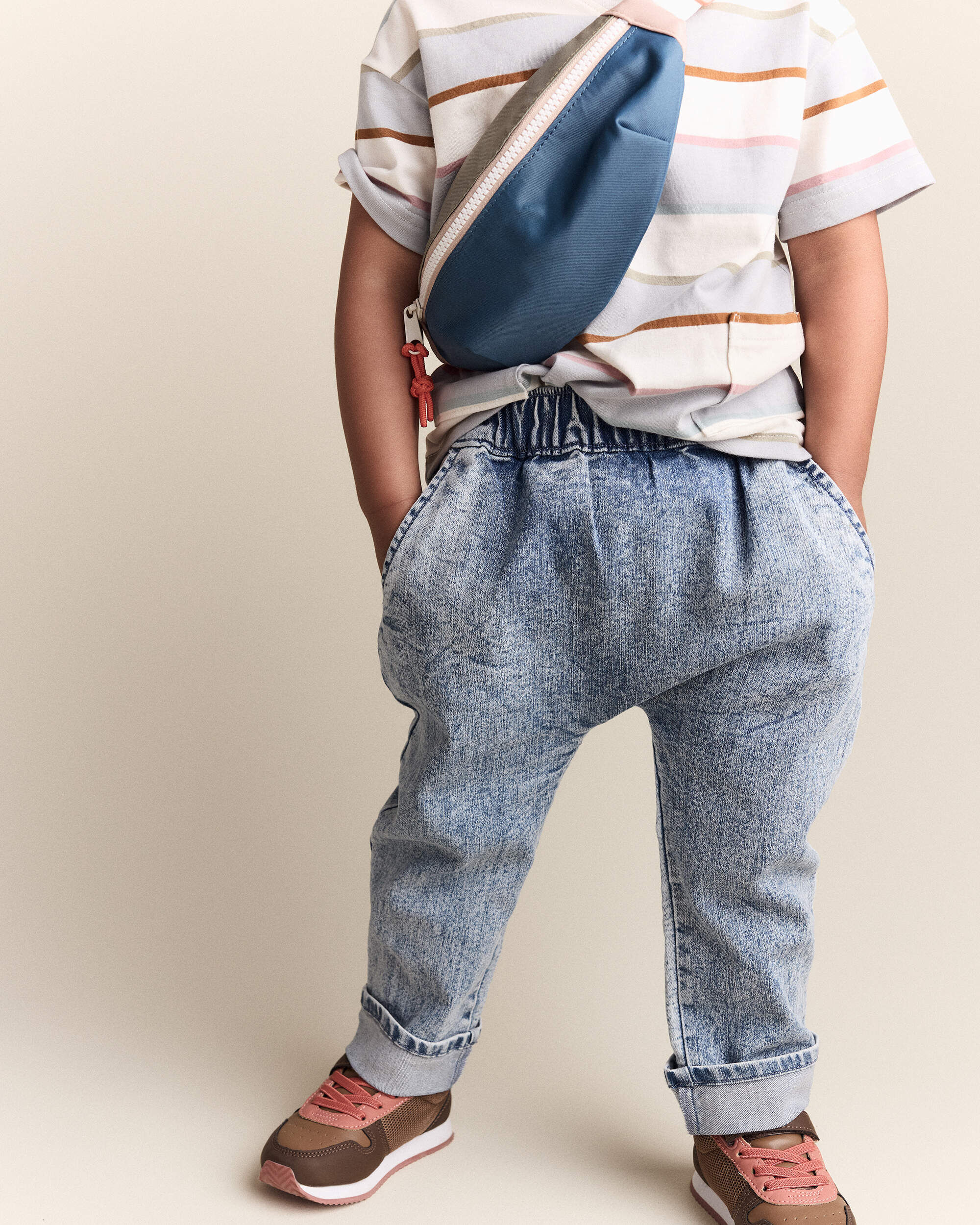 Toddler Playground Pant Avenue Wash Denim - Blue