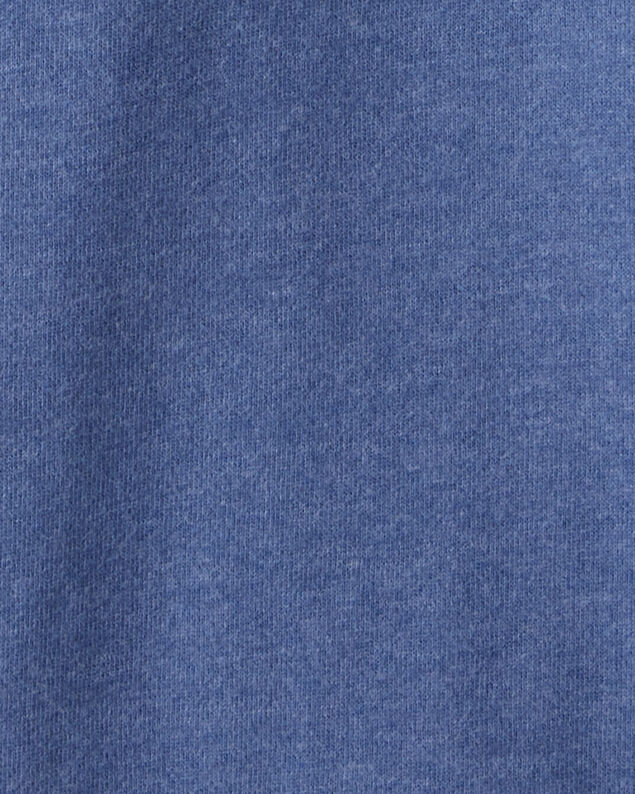 Product image 2 of Girls Short-Sleeve French Terry Jumpsuit - Blue