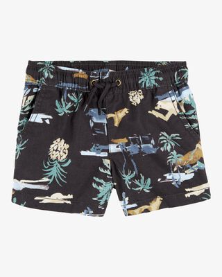 Product image 1 of Toddler Tropical Print Pull-On Bermuda Short
