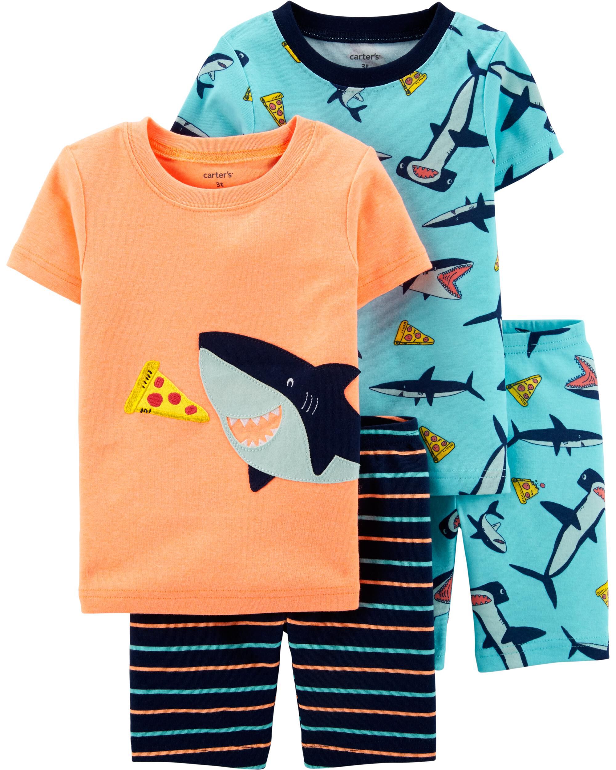 Carters shark pajamas Clearance