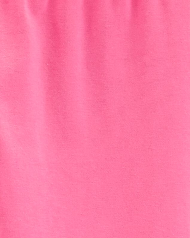 Product image 2 of Kid 2-Pack Pink Cotton Stretch Leggings