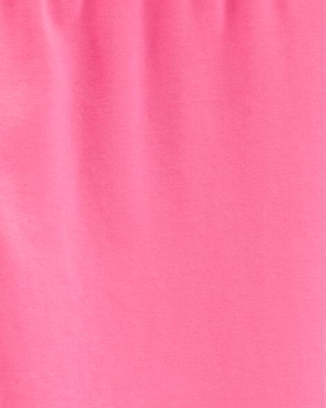 Product image 2 of Kid 2-Pack Pink Cotton Stretch Leggings