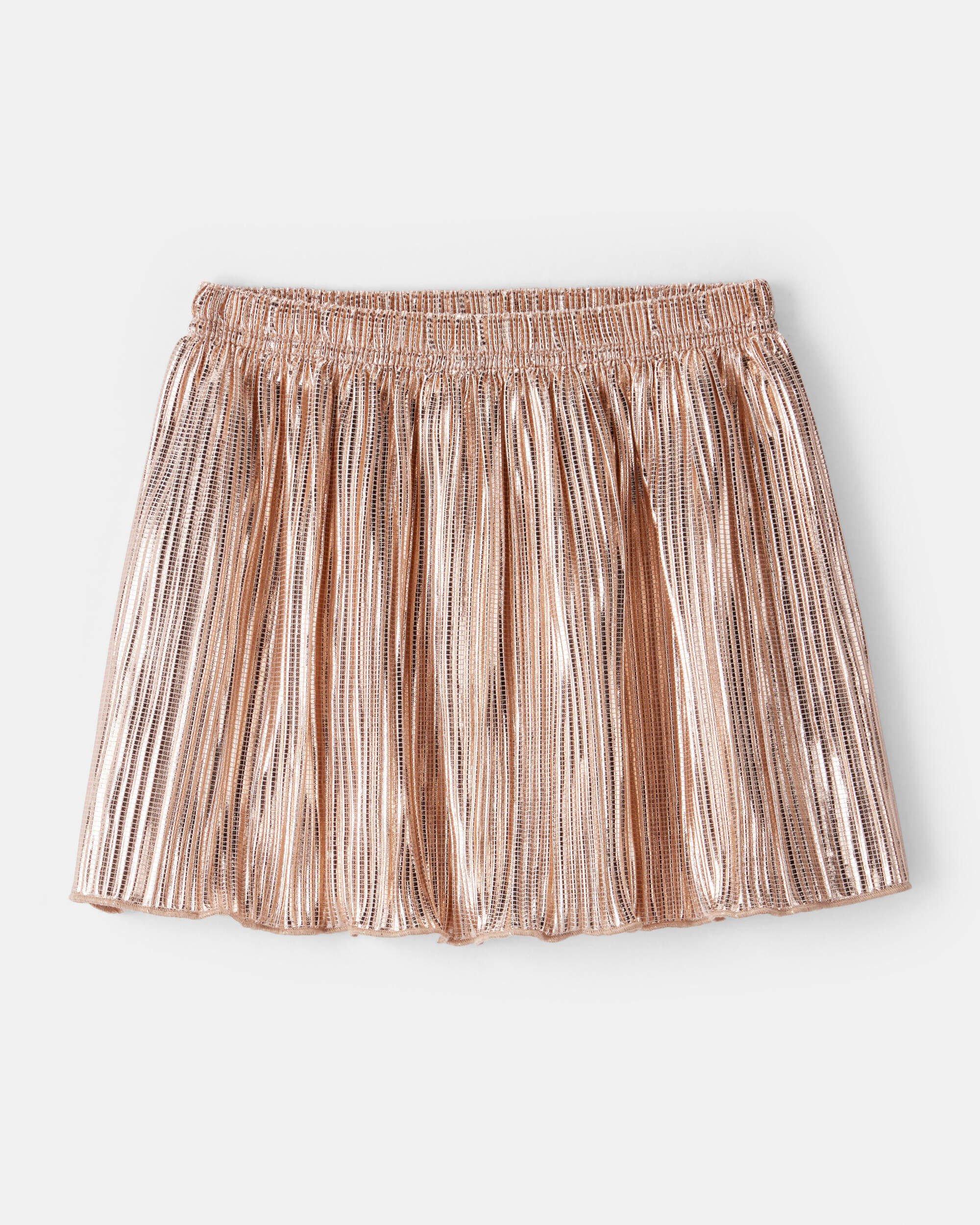 Toddler Girl Metallic Tulle Skirt - Gold