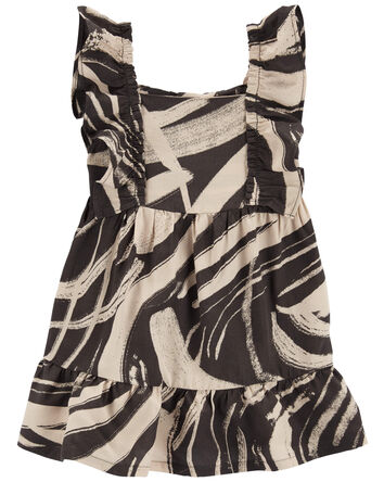 Baby Zebra Print LENZING™ ECOVERO™ Dress