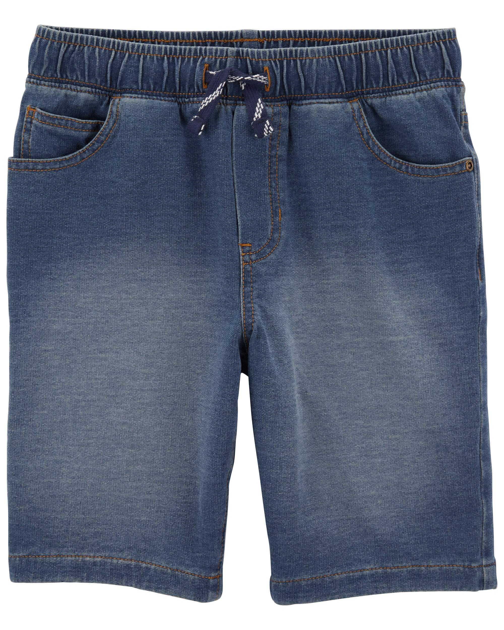 Boys pull on denim shorts sales