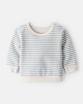 Baby Boy Fleece Sweatshirt - Blue