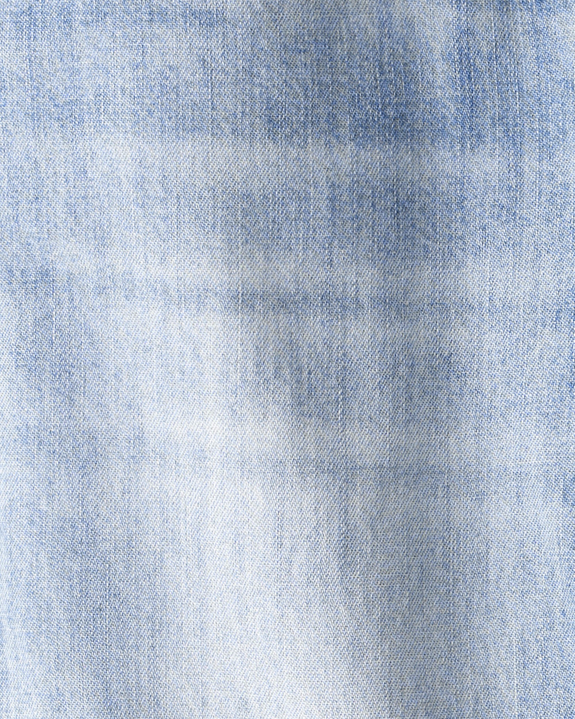 Boys Denim Pull-On Straight Jeans