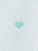 Blue - Baby Embroidered Teddy-Fleece Jacket, Selected