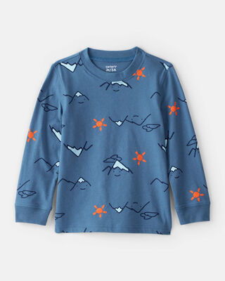 Toddler Boy Dinosaur Graphic Tee - Green