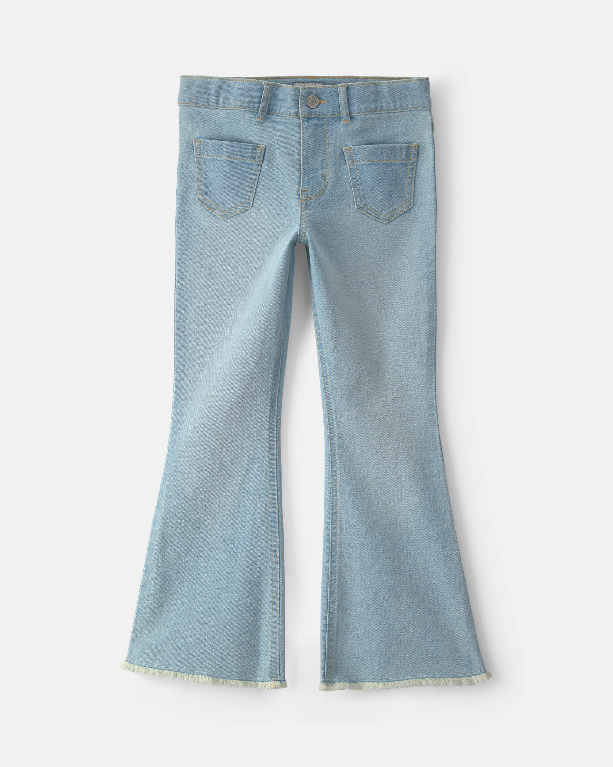 OshKosh Bgosh Girls Denim Flare Jeans - Light Wash 10 Light Wash 40$