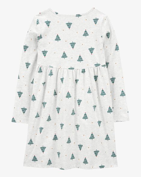  Product image 2 of Kid Christmas Tree Jersey Dress