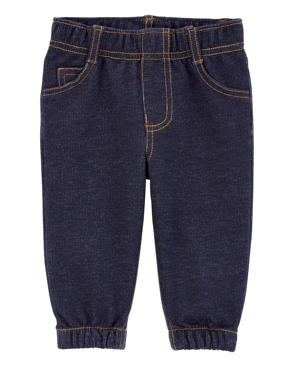 Baby Pull-On Faux Denim Pants