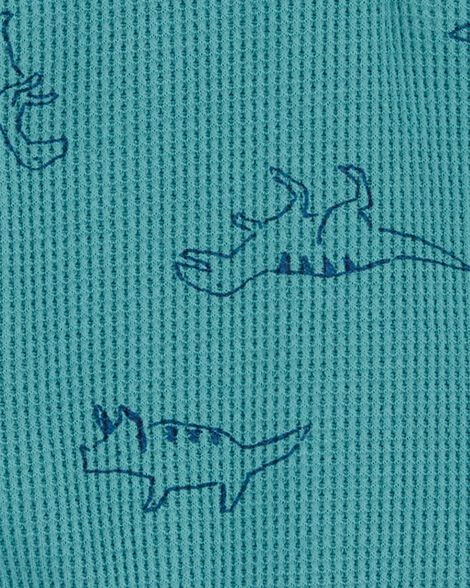  Product image 3 of Baby 2-Piece Dinosaur Hooded Bodysuit Pant Set