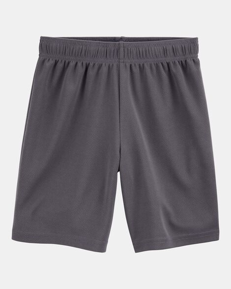 boys active mesh shorts  - grey
