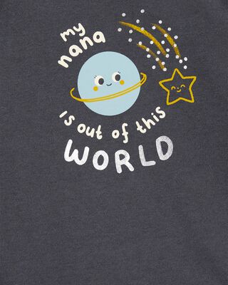 Product image 2 of Baby Nana Is Out Of This World Long-Sleeve Bodysuit